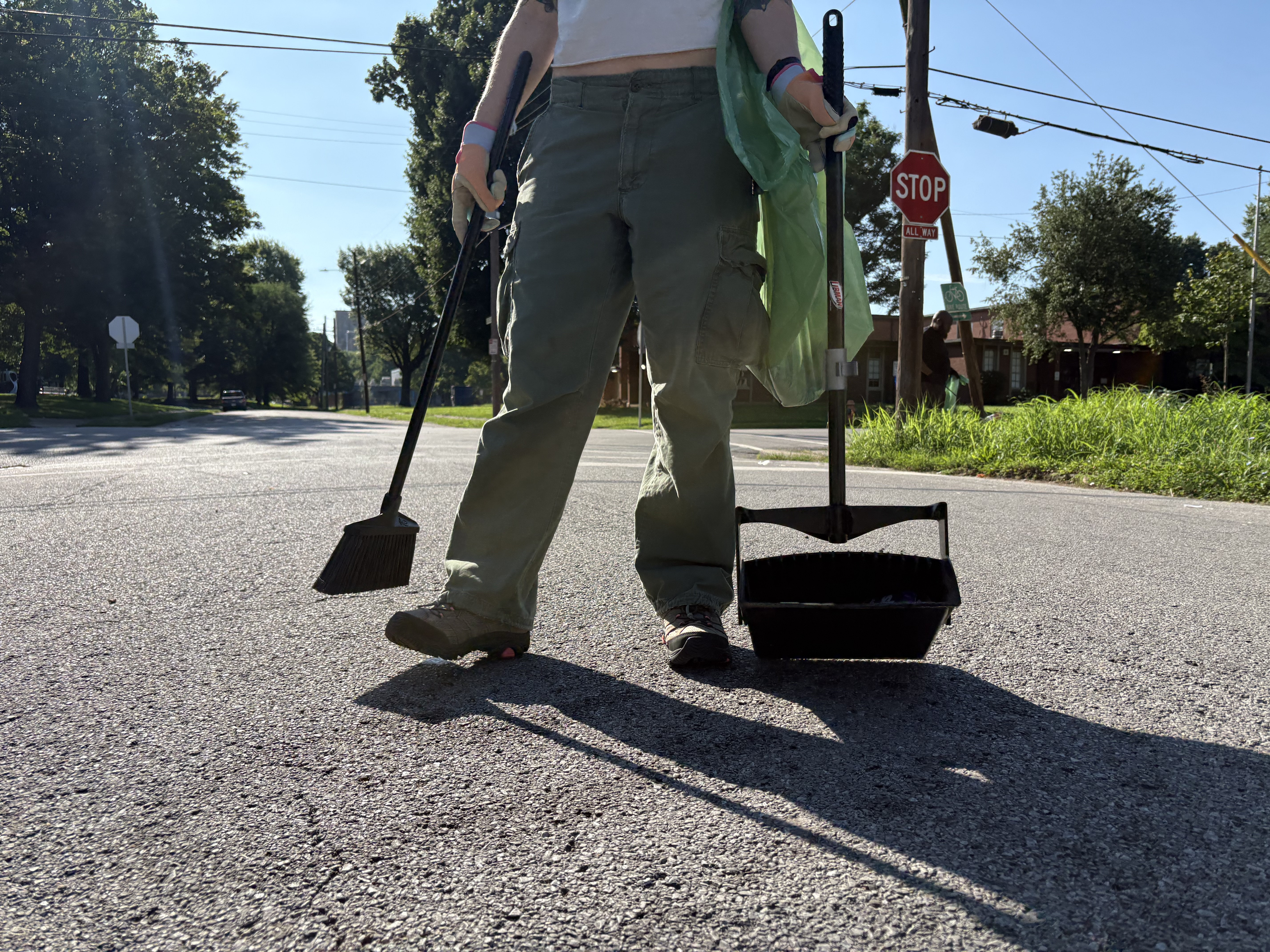 Volunteers at Scene Cleaning #6 in California