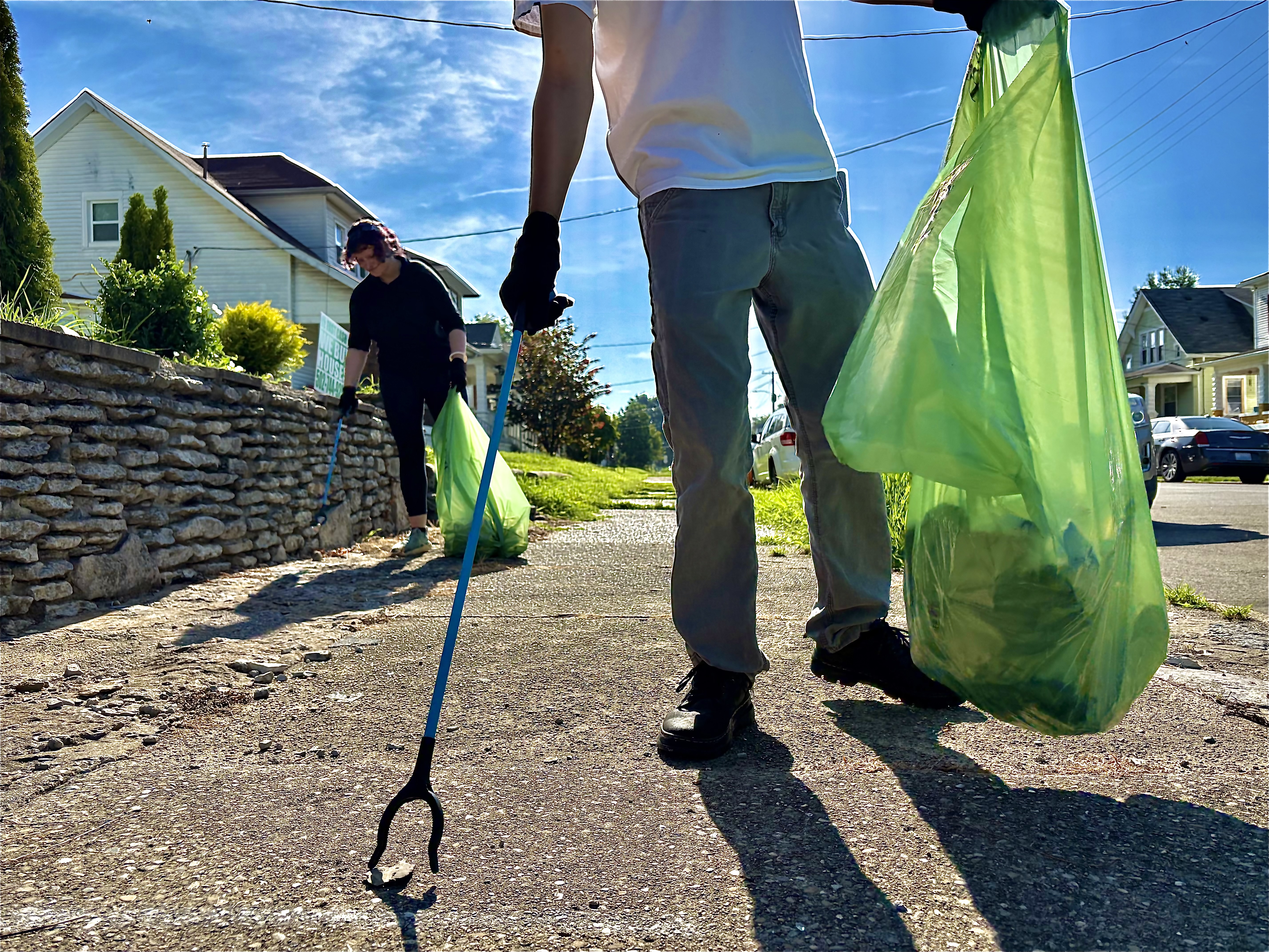Volunteers at Scene Cleaning #7 in California
