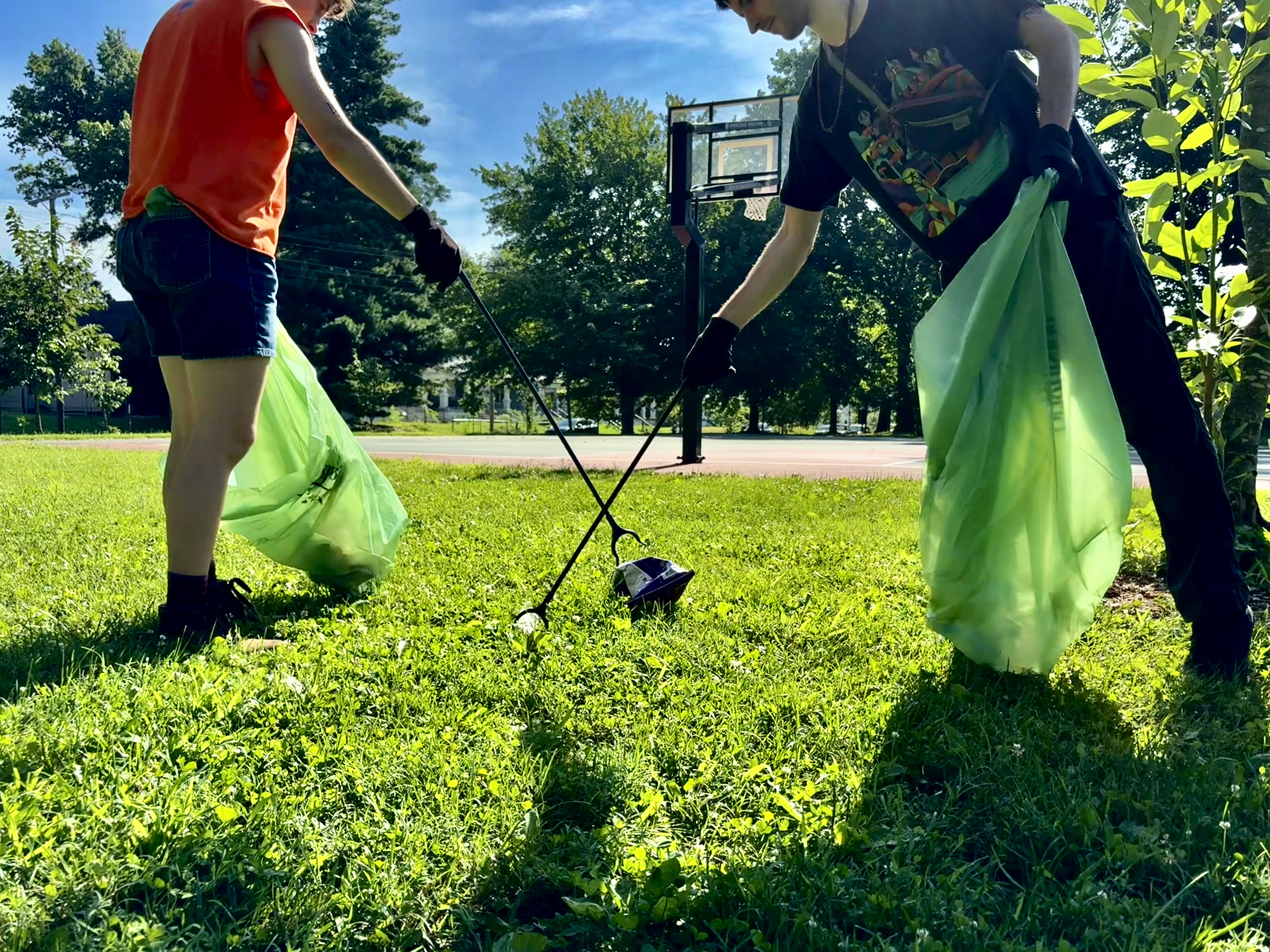 Volunteers at Scene Cleaning #7 in California